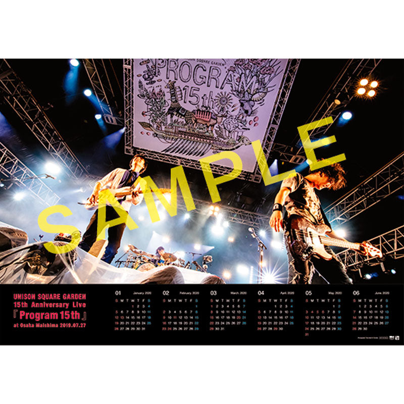 Blu-ray］UNISON SQUARE GARDEN 15th Anniversary Live『プログラム