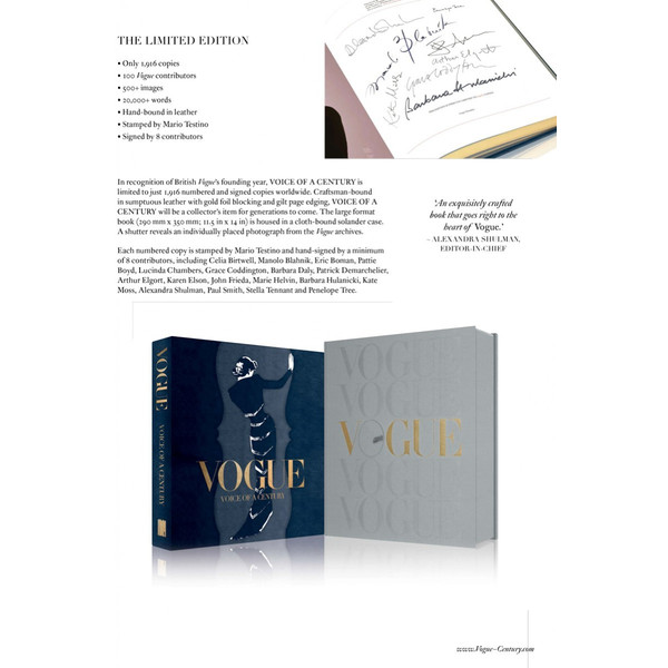 VOGUE : Voice of Century／ヴォーグ：ヴォイス・オブ・センチュリー