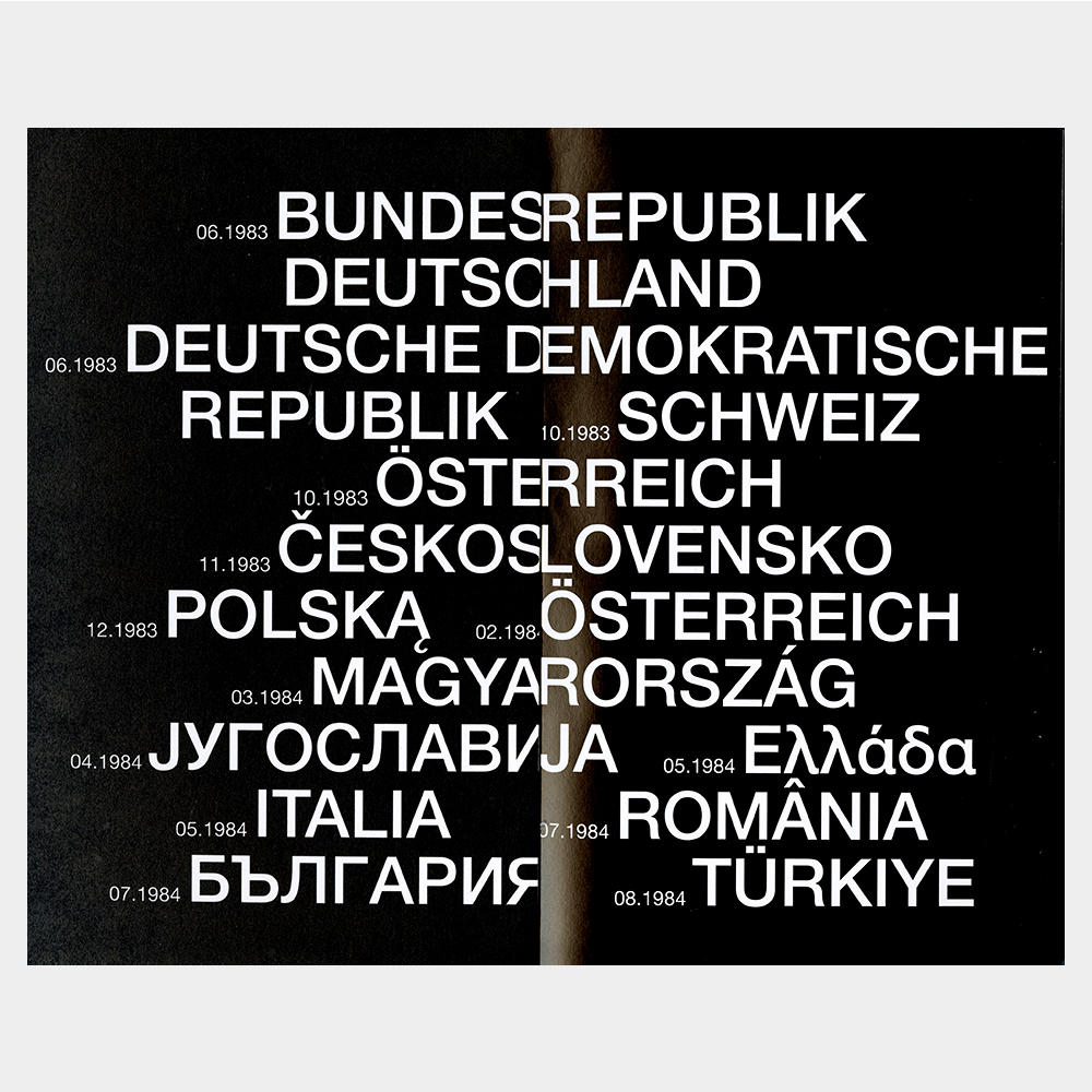 EUROPEAN DIARY 1983. 1984. 北島敬三 写真集【500部限定】 KEIZO