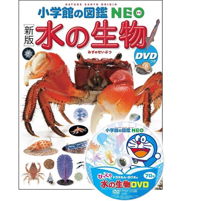 小学館の図鑑NEO [新版] 水の生物 DVD付き -の商品詳細 | 蔦屋書店