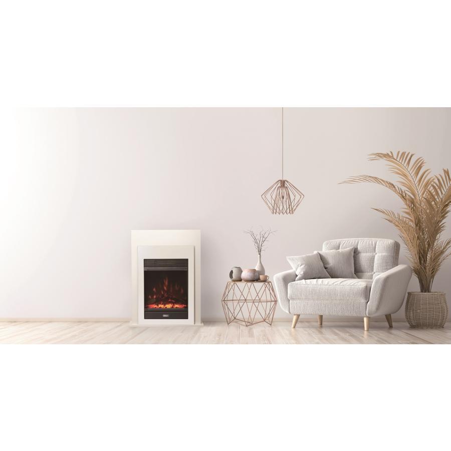 Dimplex (ディンプレックス) 電気暖炉 Bellini (ベリーニ) WH