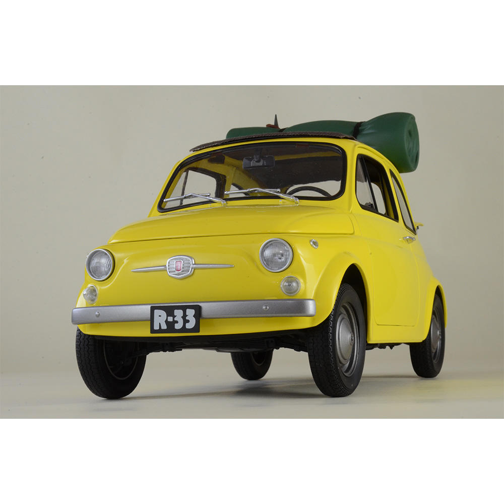 ルパン三世 カリオストロの城 FIAT 500 1/12 ダイキャスト製塗装済み