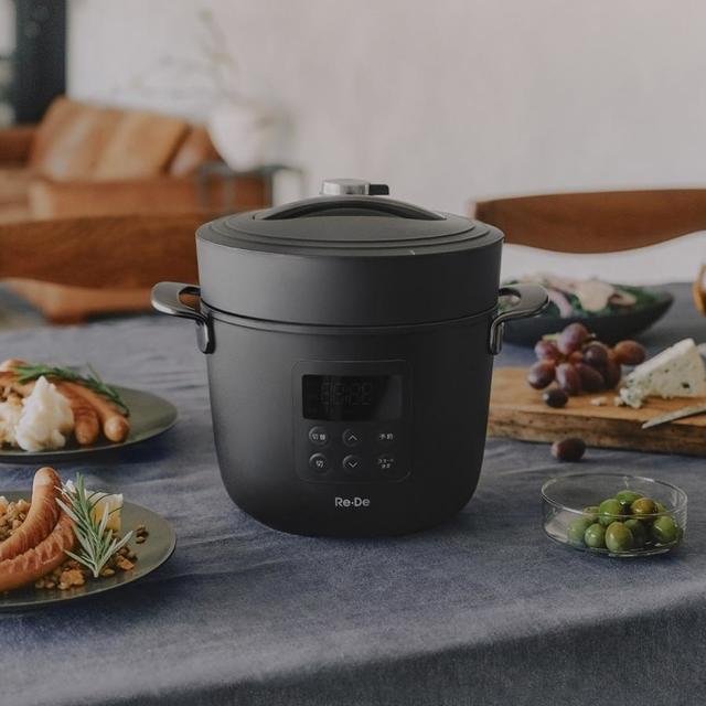 NEWモデル】A-Stage 電気圧力鍋 Re・DePot（リデポット）2L ブラック