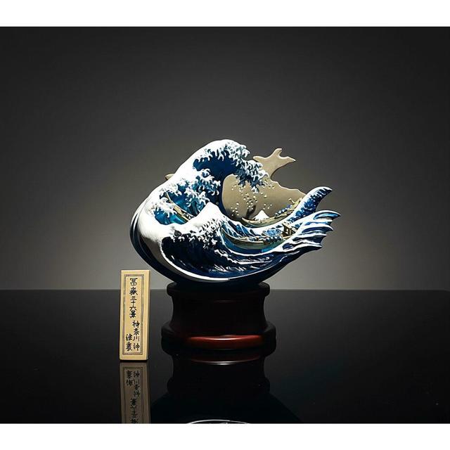 北斎(HOKUSAI)立像譚 ～神奈川沖浪裏～ -の商品詳細 | 蔦屋書店