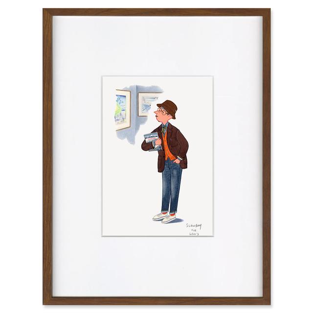 直筆サイン入り 複製原画SLOWBOY FOR LEVI'S② karory スウィ