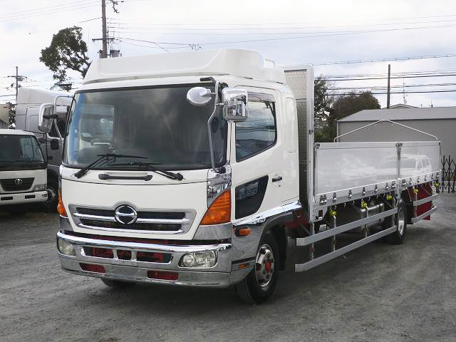 最新入庫情報】平成24年式 日野 レンジャー 中型平ボディアルミ