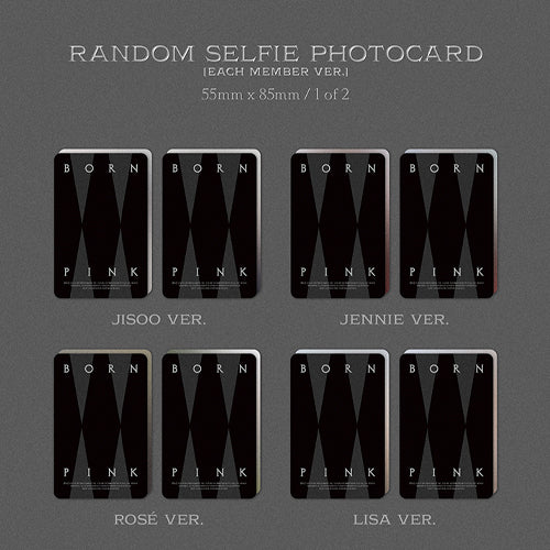 BLACKPINK / BORN PINK【DIGIPACK ver.】【4形態コンプリートセット