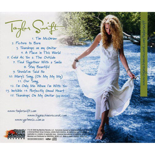 テイラー・スウィフト / テイラー・スウィフト【通常盤】【CD