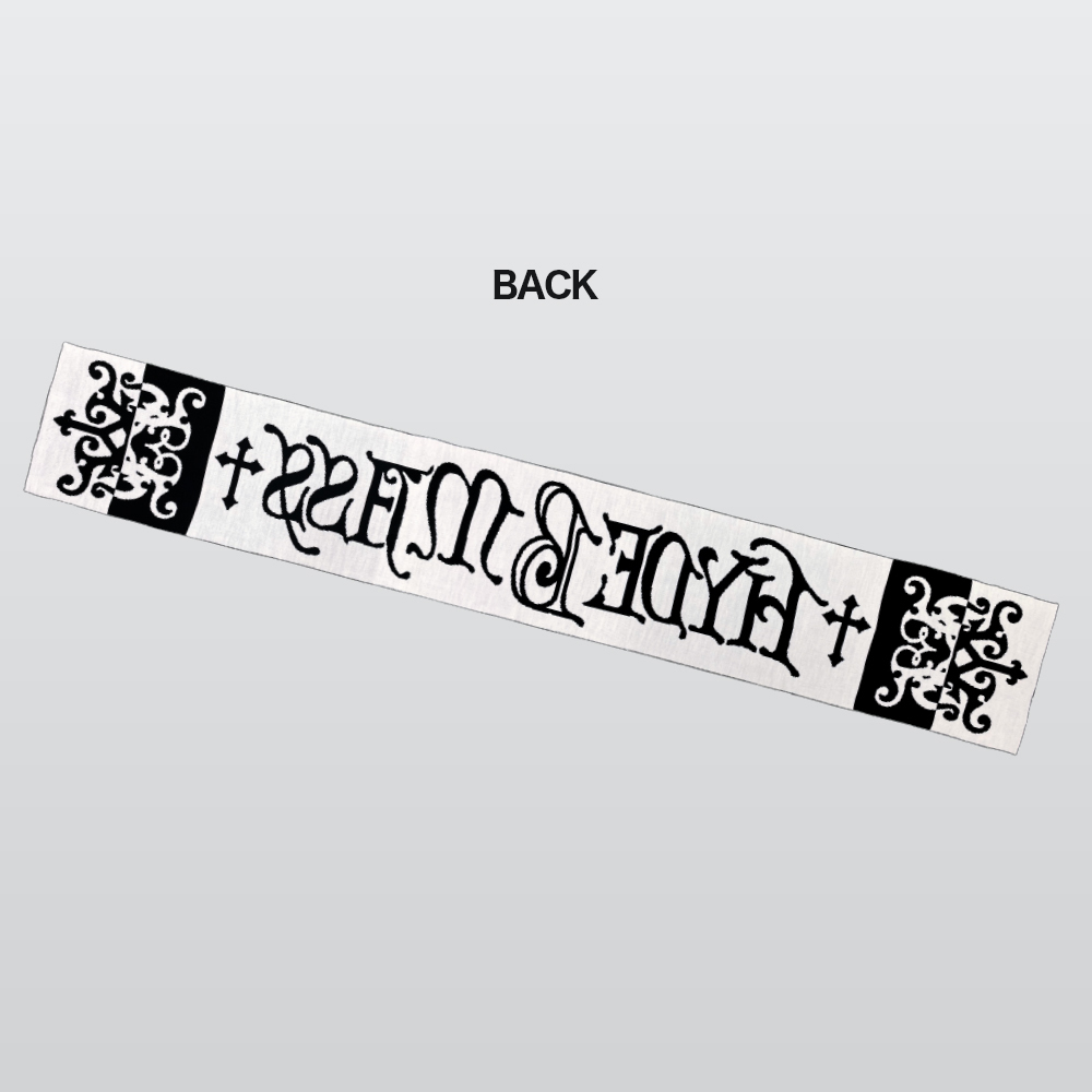 黑ミサ 2025 in Furano】LOGO MUFFLER | HYDE