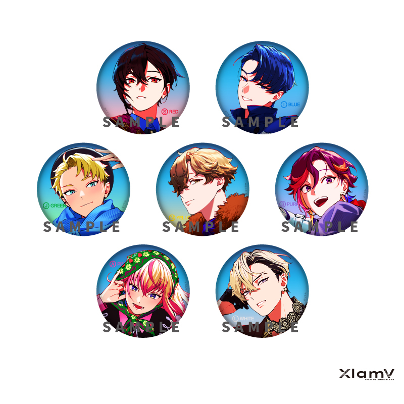 landscape】XlamV トレーディング缶バッジ | VS AMBIVALENZ