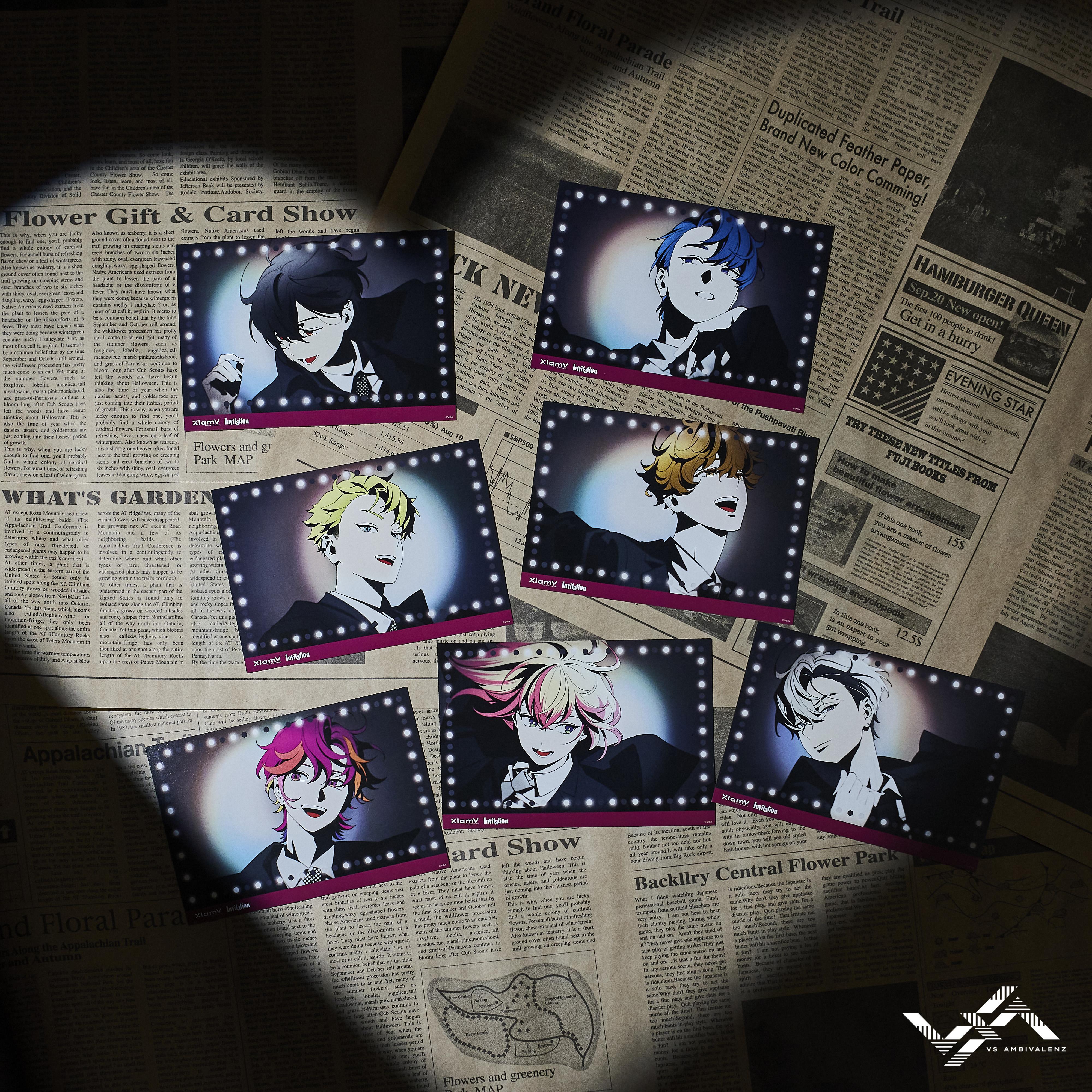 XlamV ポストカード セットA ~Invitation~ | VS AMBIVALENZ