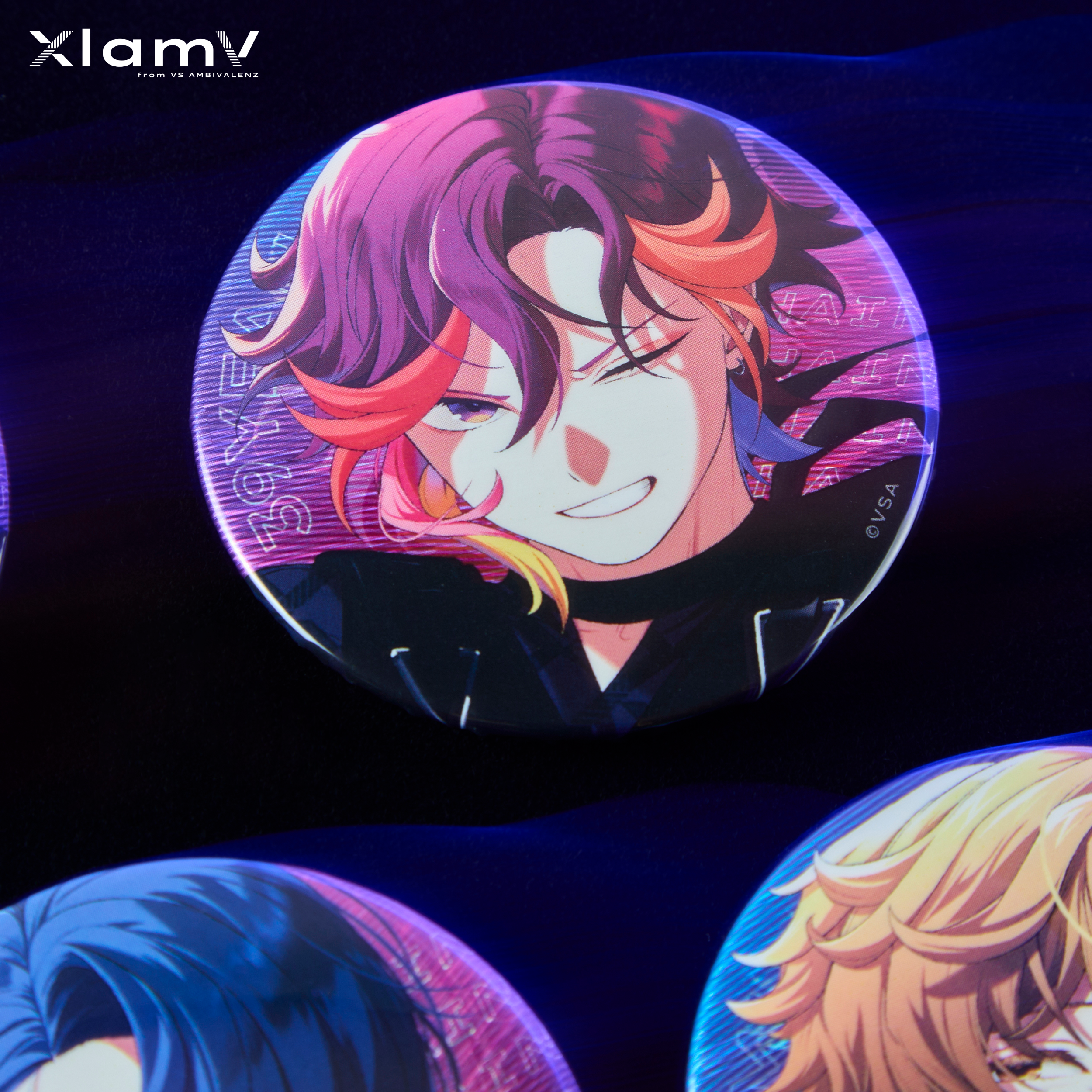 XlamV トレーディングホロ缶バッジ～The Chain～ | VS AMBIVALENZ