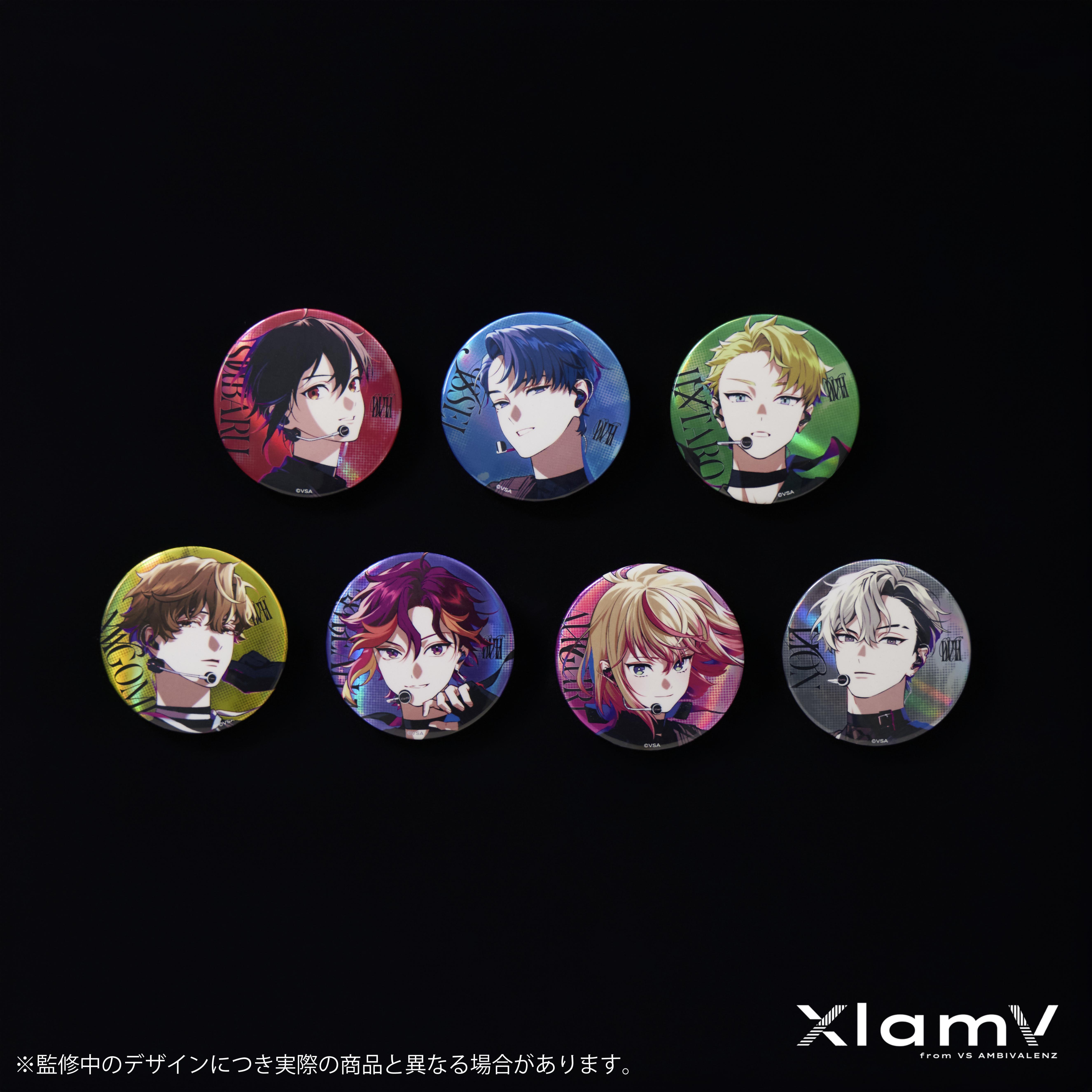 XlamV 2nd LIVE トレーディングホロ缶バッジ | VS AMBIVALENZ