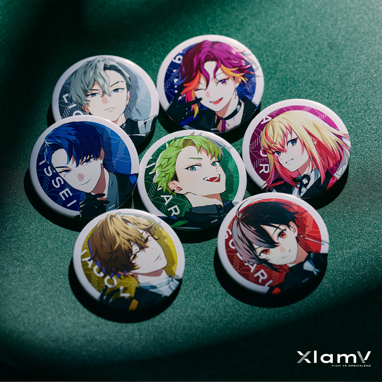 DEBUT】XlamV トレーディング缶バッジ | VS AMBIVALENZ オフィシャルストア