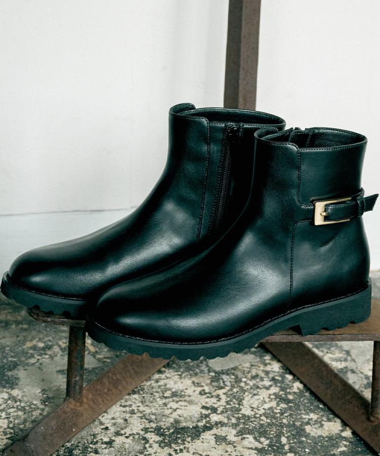 軽量】バックルジョッキーブーツ（ブーツ・ブーティ） | UNTITLED