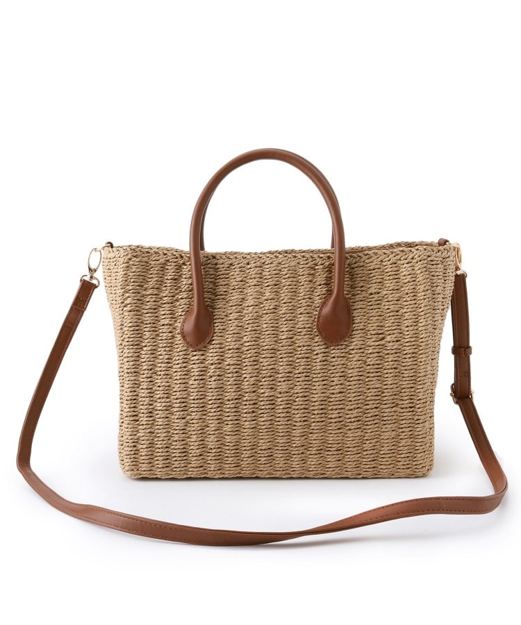 スクエアデザイン雑材バッグ（ショルダーバッグ） | Reflect