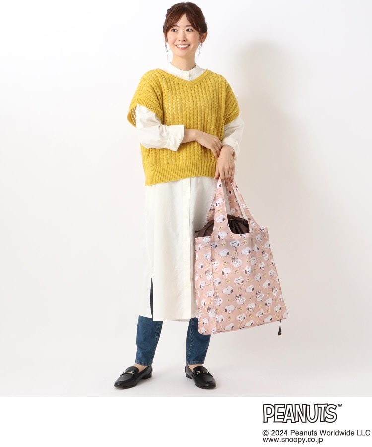 ◇SNOOPY 底板エコバッグ ワイド（スヌーピー） | one'sterrace