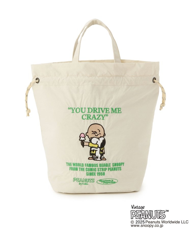 ◇SNOOPY 保冷巾着トート（スヌーピー） | one'sterrace（ワンズテラス