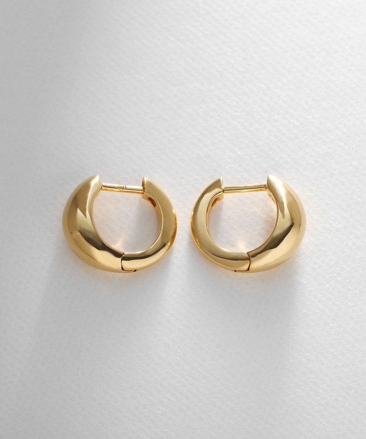 シルバー ハギーフープ マーキスピアス GP（ピアス） | COCOSHNIK