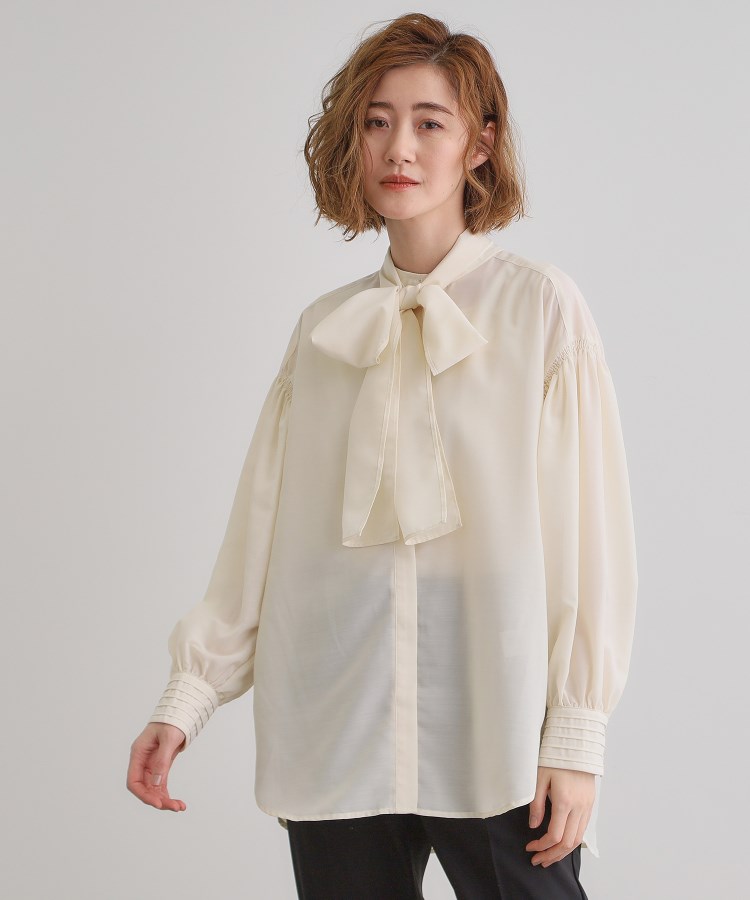 2WAYシアーボウタイブラウス（シャツ・ブラウス） | grove（グローブ