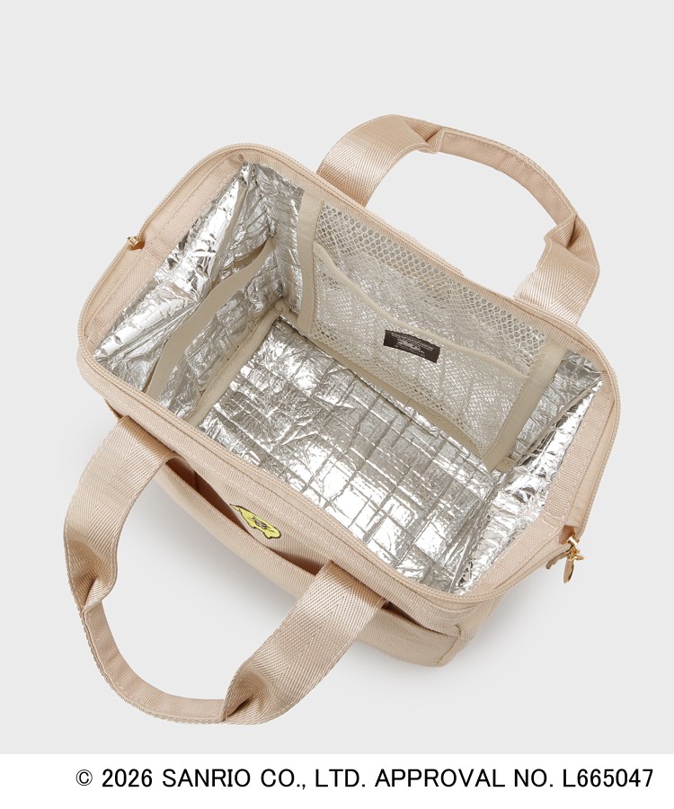 ◇【ポムポムプリン】保冷機能付きランチトートバッグ（ランチ小物