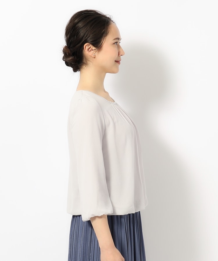 洗える】ビジュー付きブラウス（シャツ・ブラウス） | SHOO・LA・RUE