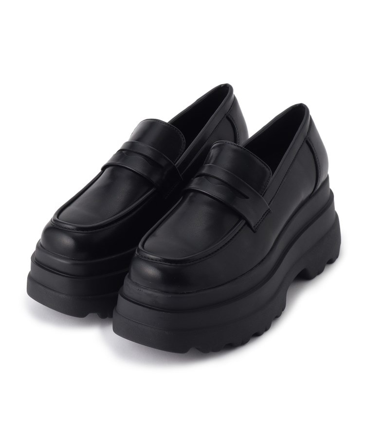 厚底2段ソールローファーパンプス（パンプス） | csT&P（エスペランサ