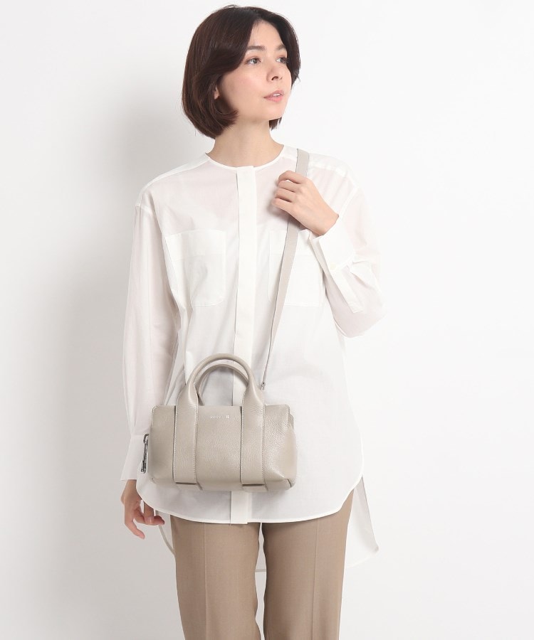 ランポ】レザーハンドバッグ S 2WAY 本革 ミニバッグ（商品番号：P25