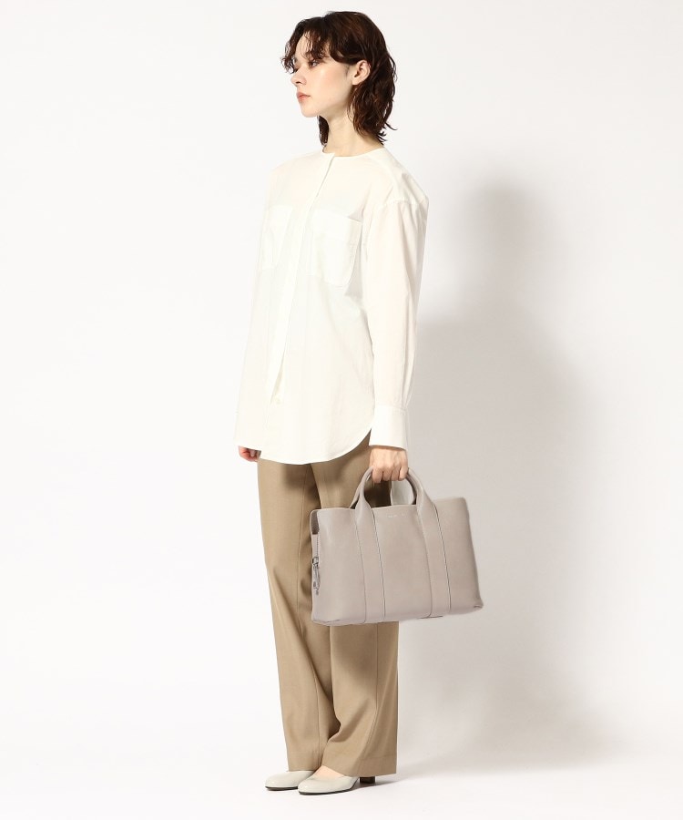 ランポ】レザーハンドバッグ M 本革 ビジネスバッグ（商品番号：P25