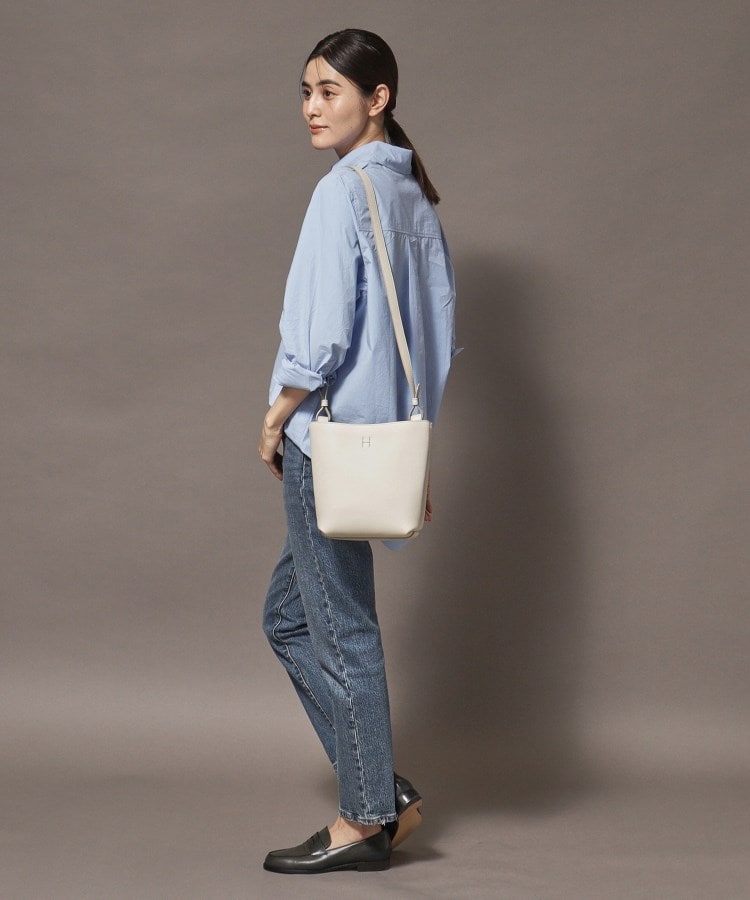 ポルタ】レザーショルダーバッグ S 本革（商品番号：P25-35420