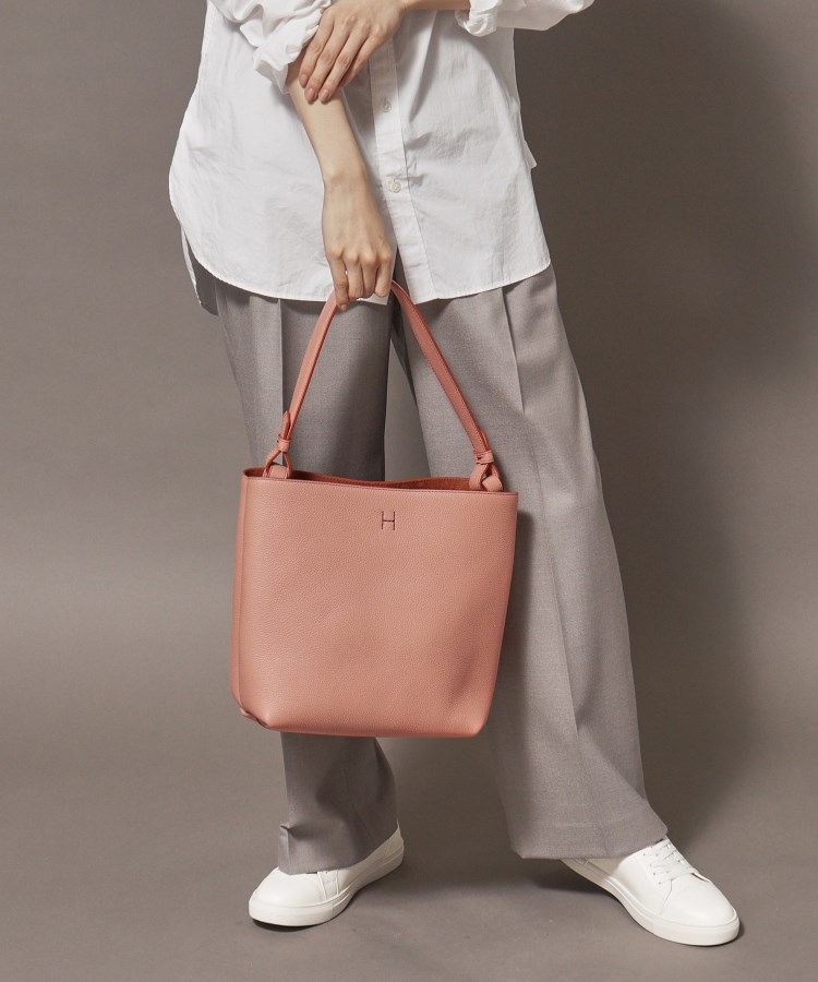 ポルタ】レザーショルダーバッグ M 本革（商品番号：P25-35421