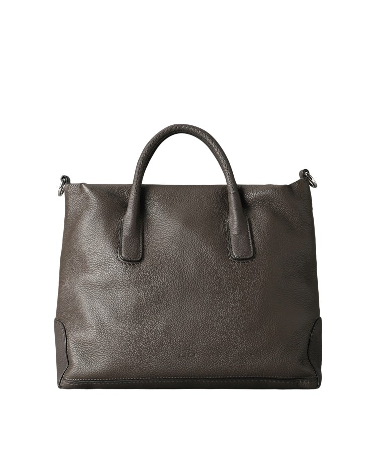 デュオCMH】レザーハンドバッグ L 2WAY 本革 A4サイズ ビジネスバッグ