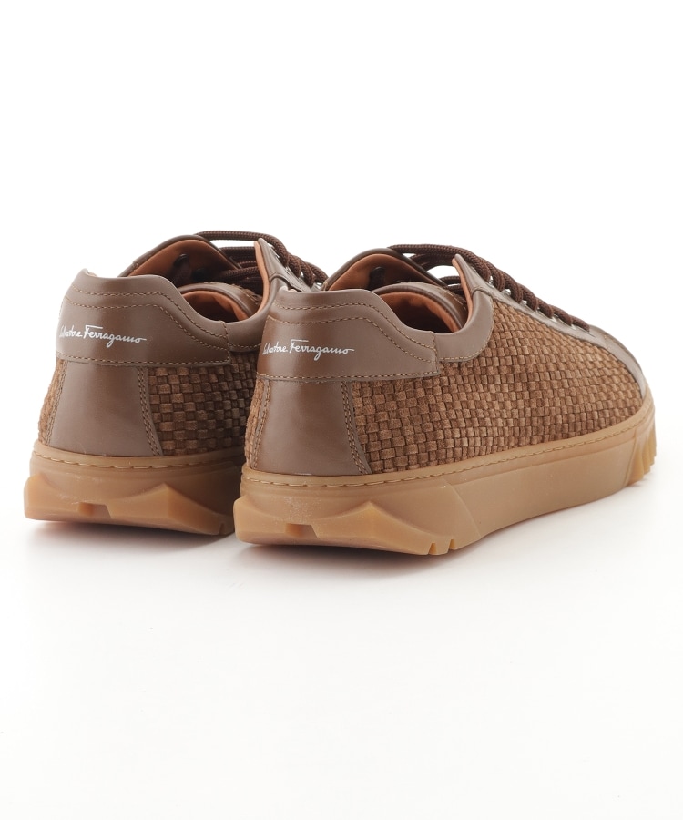 FERRAGAMO(フェラガモ) 編み込フラットシューズ（スニーカー） | OFF