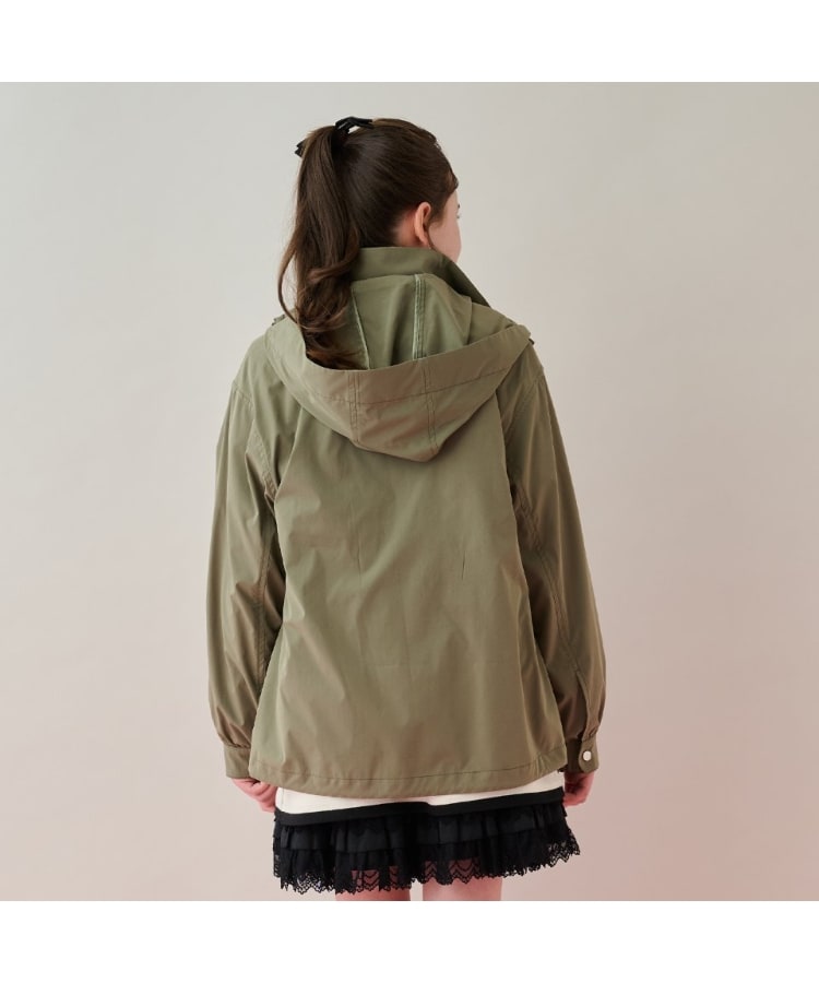 撥水】ロゴリボン3WAYマウンテンパーカ（ブルゾン/ジャンバー