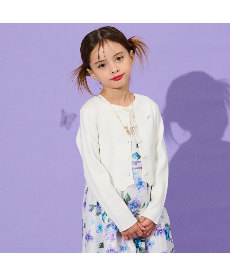 裾スカラップカーディガン（カーディガン/ボレロ） | ANNA SUI mini