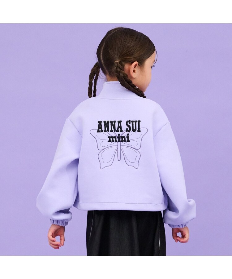 短丈ジップはおり（パーカー） | ANNA SUI mini（アナ スイ・ミニ
