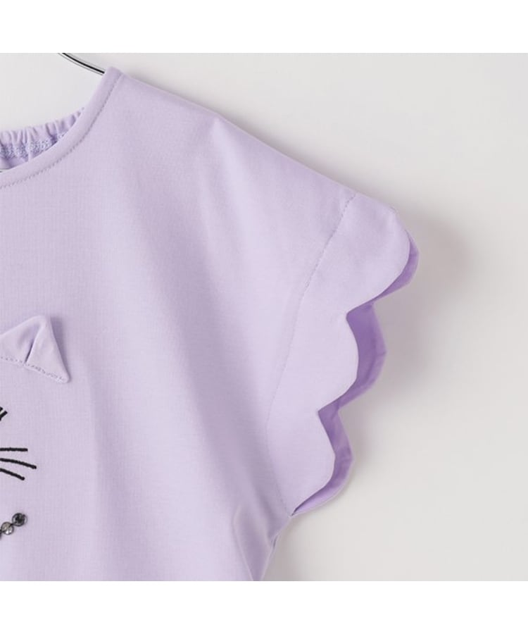 ネコフェイスTシャツ（Tシャツ） | ANNA SUI mini（アナ スイ・ミニ