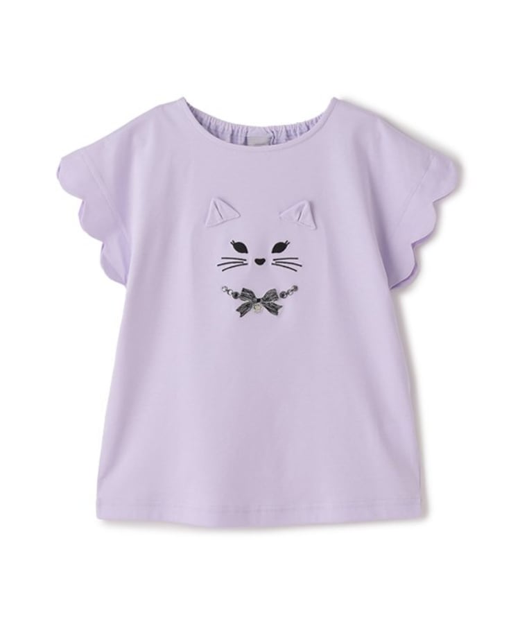 ネコフェイスTシャツ（Tシャツ） | ANNA SUI mini（アナ スイ・ミニ
