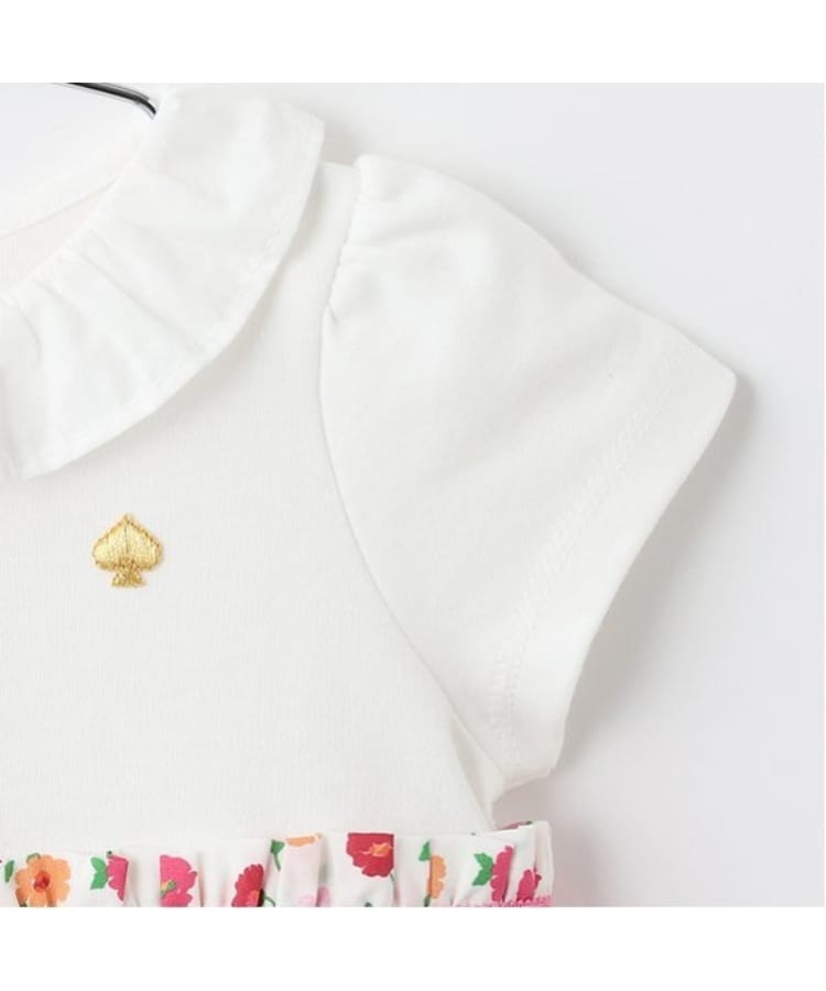 フラワーショートオール（ロンパース・カバーオール(ベビー)） | kate