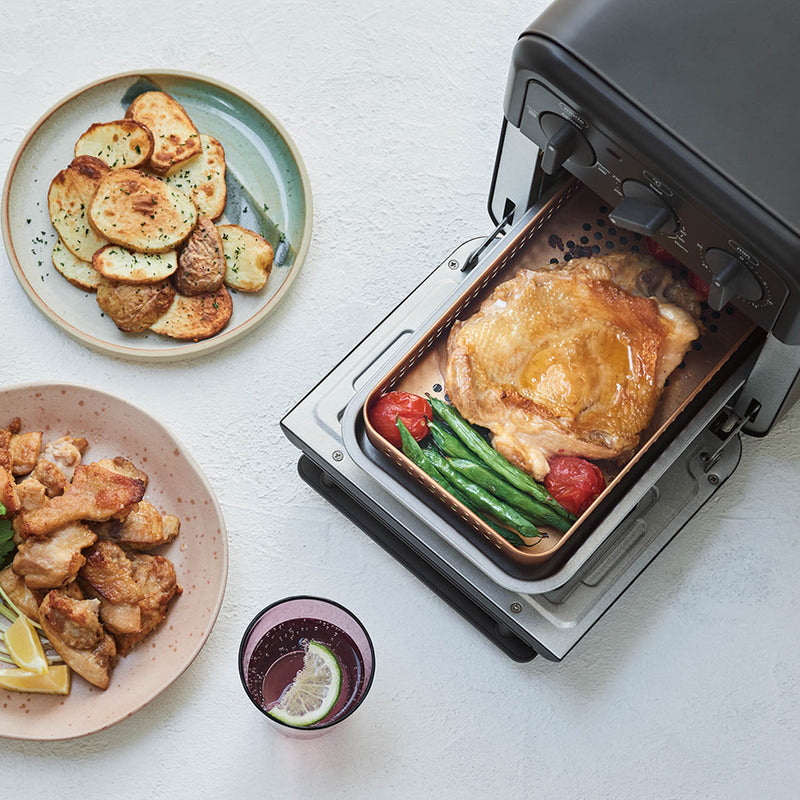 recolte(レコルト) エアーオーブントースター グレー RFT-1(GY