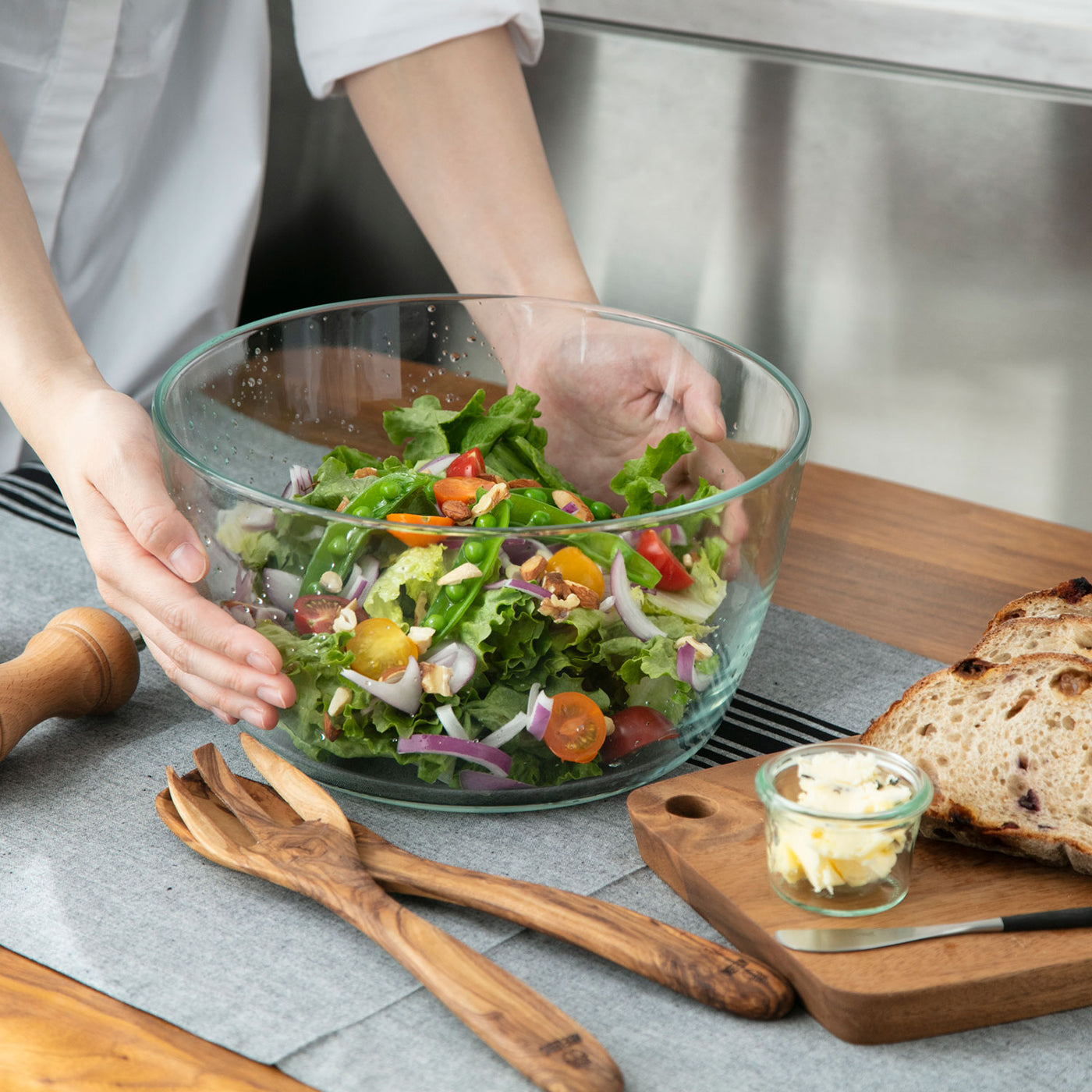 OXO（オクソー） ガラスサラダスピナー |キッチン用品通販サイト Y