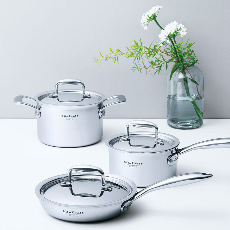 Vita Craft（ビタクラフト） Nシリーズ 両手鍋 7144/7145 |キッチン