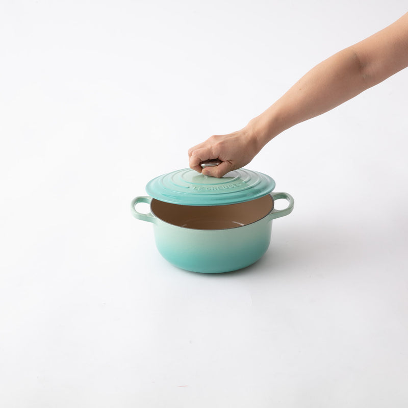 LE CREUSET(ル・クルーゼ) ココット・ロンド クールミント |キッチン