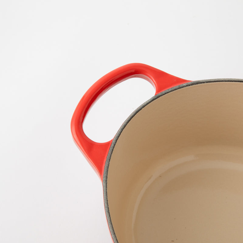 LE CREUSET(ル・クルーゼ) ココット・オーバル 25cm オレンジ