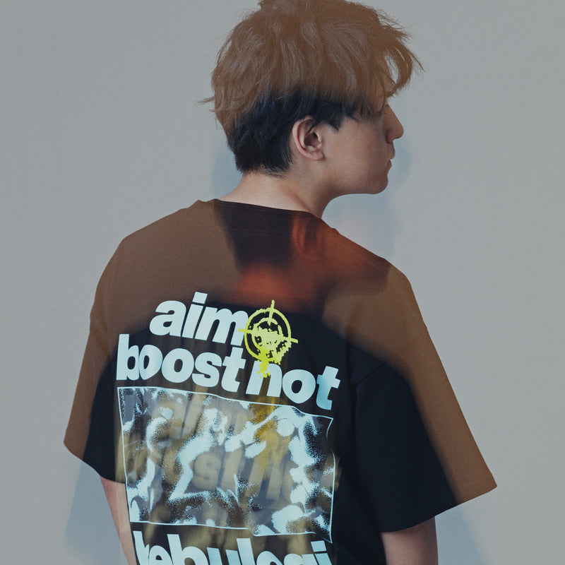 AIM BOOST NOT INCLUDED TEE / BLACK – ZETA DIVISION STORE