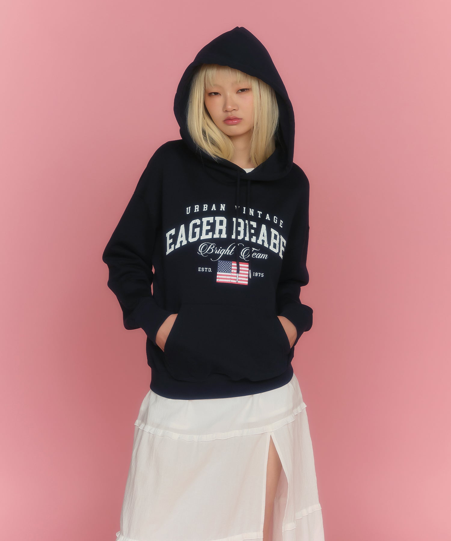 カレッジロゴジャストスウェットシャツ｜ACLENT（アクレント）