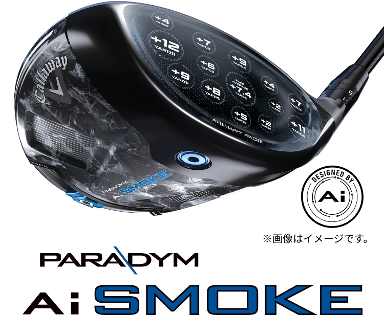 キャロウェイ】新作クラブ「Ai SMOKE」登場。フェース全体がまるで