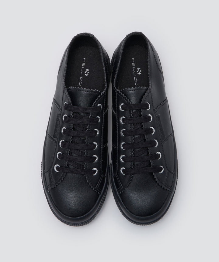 PELLICO | 撥水 スニーカー 3.5cm BLACK - アマンオンラインストア