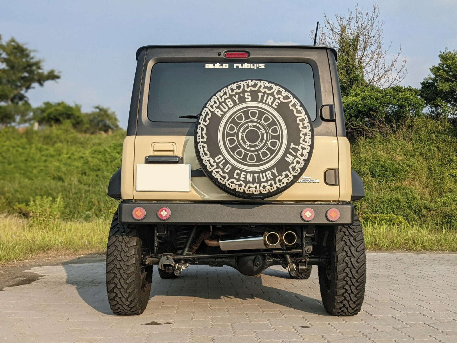 オールドスクール リアバンパー 丸型テール LED テールランプ セット