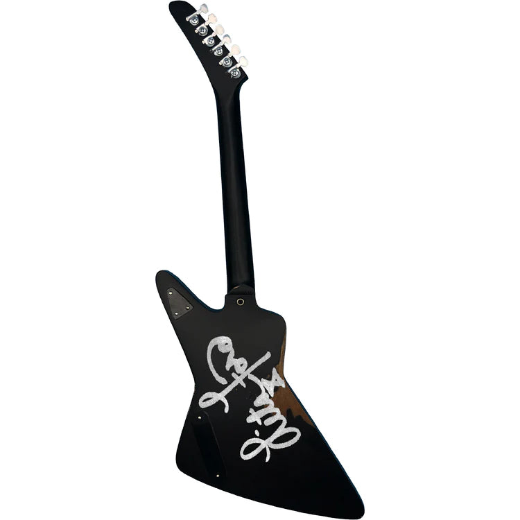 Lita Ford Limited Edition Signed Black Hamer Mini Guitar Replica